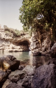 A Mediterranean resort - A secret grotto for bathing