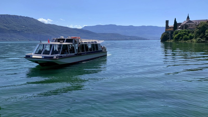 Taking the Ferry at Abbaye d