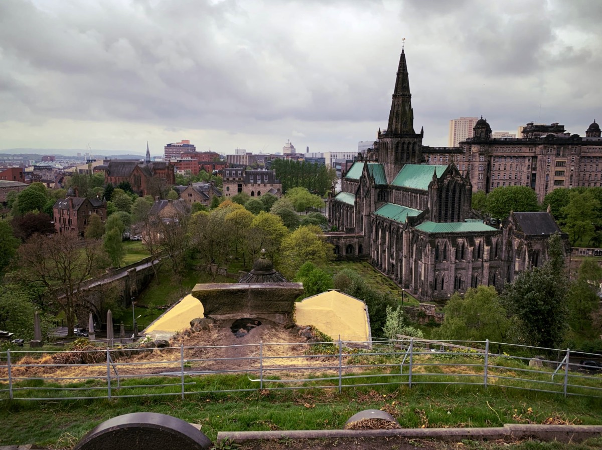 Glasgow Cathedral from Glasgow Necropolis