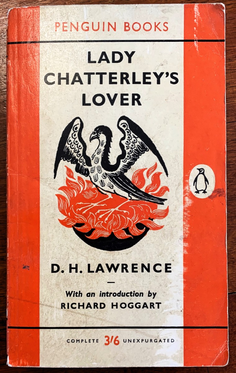 Lady Chatterley’s Lover by D.H. Lawrence