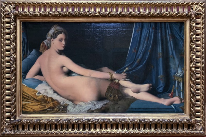 Grande Odalisque-Jean Auguste Dominique Ingres-1814