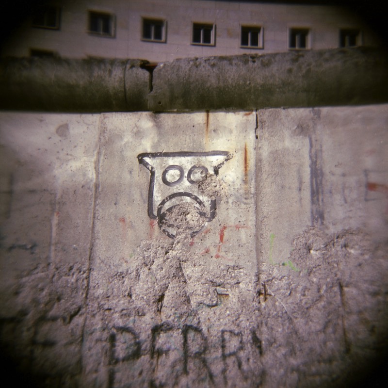 Graffiti on the Wall in Berlin Germany