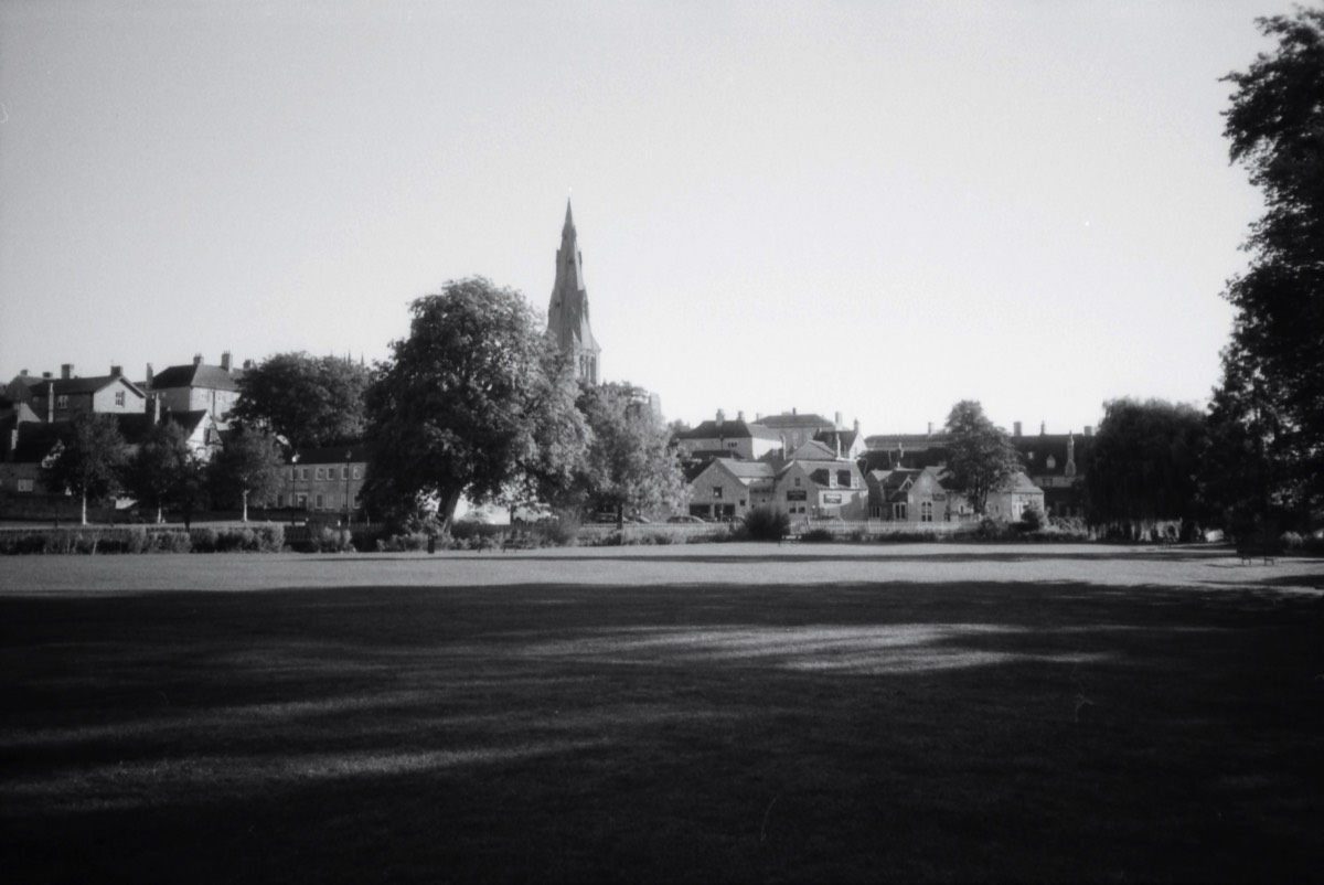 Stamford from the Meadows