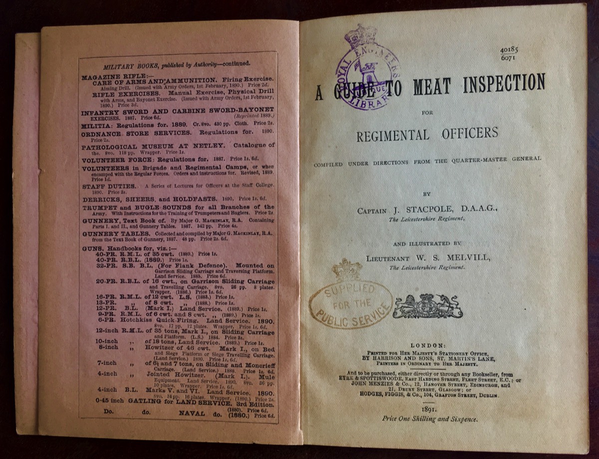 Meat Inspection Frontispiece