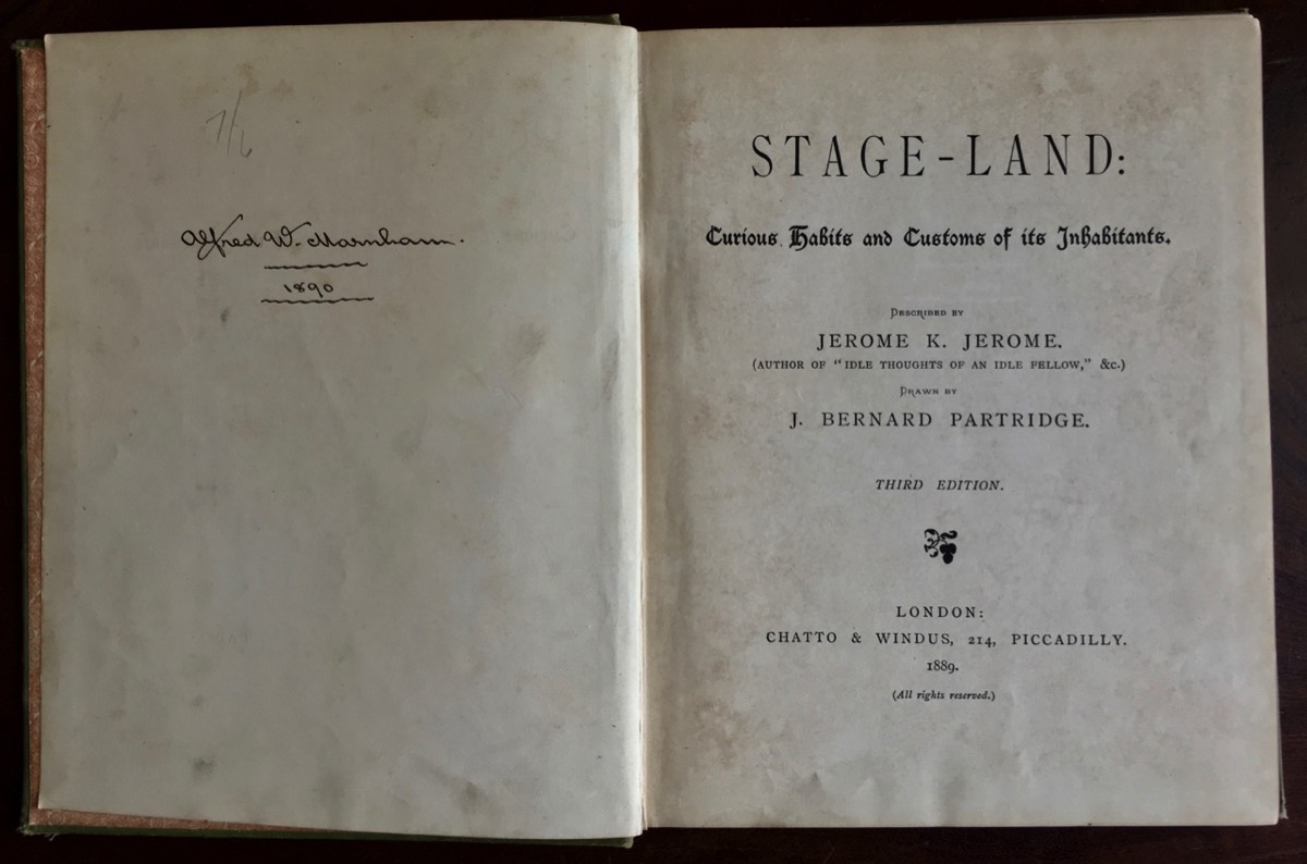 Stage-Land - Frontispiece